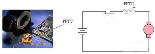 PolySwitch器件保護(hù)電機(jī)和驅(qū)動電子電路，