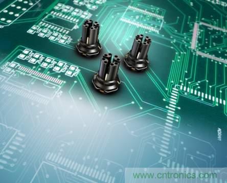 尺寸明顯縮小的PCB板連接器，采用MID技術(shù)重新定義了連接器內(nèi)部屏蔽結(jié)構(gòu)