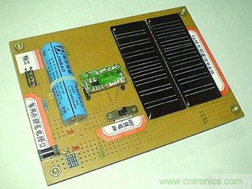 微型太陽能供電板DIY，給手電筒收音機供電