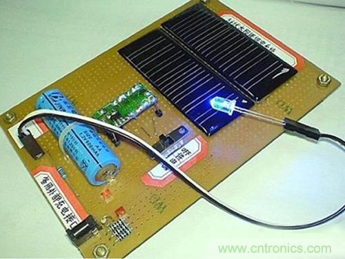 微型太陽能供電板DIY，給手電筒收音機供電