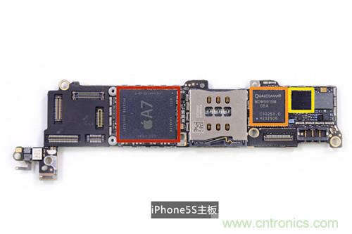 土豪金iPhone 5S拆解：內(nèi)部結(jié)構(gòu)升級(jí)，維修難度增加