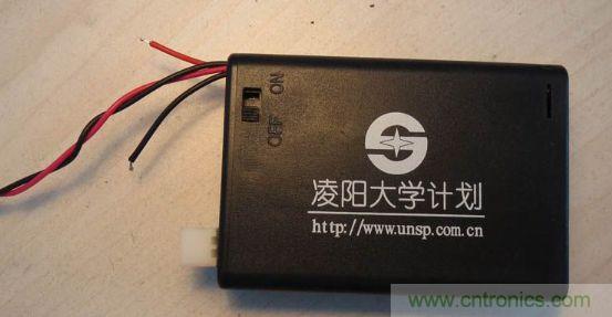 電池盒，作為供電用