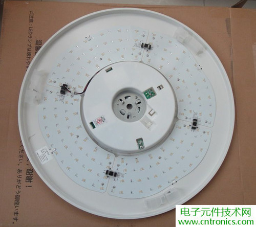 高端大氣上檔次！智能遙控調(diào)光LED吸頂燈拆解