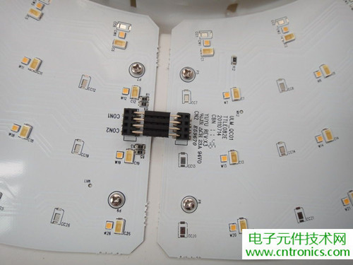 高端大氣上檔次！智能遙控調(diào)光LED吸頂燈拆解
