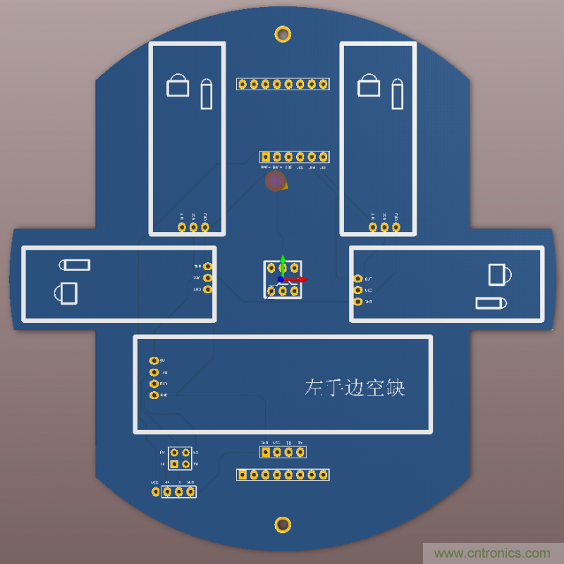 牛人力作！PCB版藍(lán)牙智能小車DIY