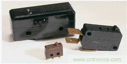 霍尼韋爾的MICRO SWITCH™微動開關有多種配置可供選擇，能夠滿足工程師們的特定需求。