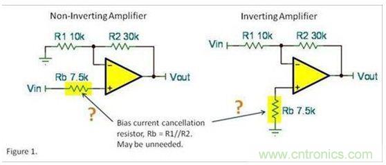 輸入偏置電流真的能消除電阻？專(zhuān)家為你解惑