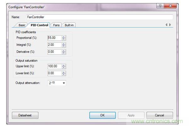 用于PSoC 3、PSoC 4與PSoC 5設(shè)計的PSoC Creator風(fēng)扇控制器設(shè)計向?qū)? width=