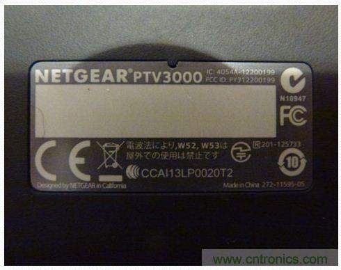 圖(b)：圖解便宜又好用的媒體適配器PTV3000。