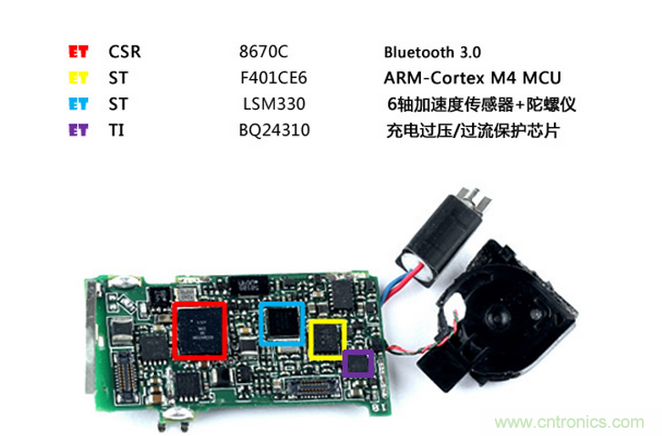華為智能手環(huán)TalkBand B2拆解分析，時(shí)尚，輕便，觀感極好！