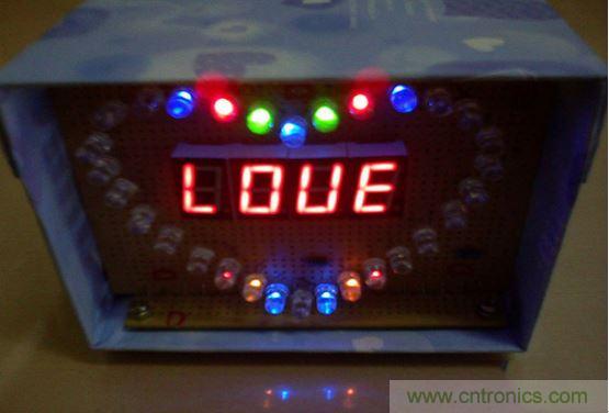 零基礎(chǔ)小白也可以做的愛心彩燈，送給心愛的Ta