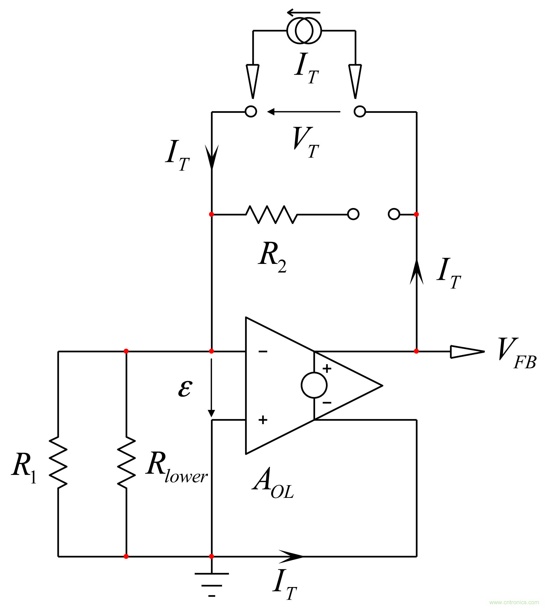 考量運算放大器在Type-2補償器中的動態(tài)響應(yīng)(一)