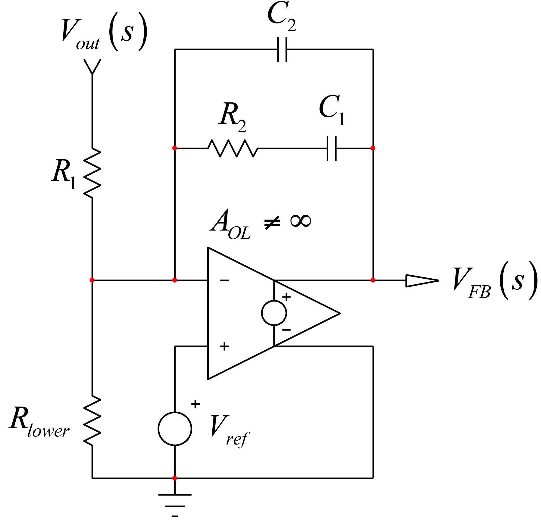考量運算放大器在Type-2補償器中的動態(tài)響應(yīng)(一)