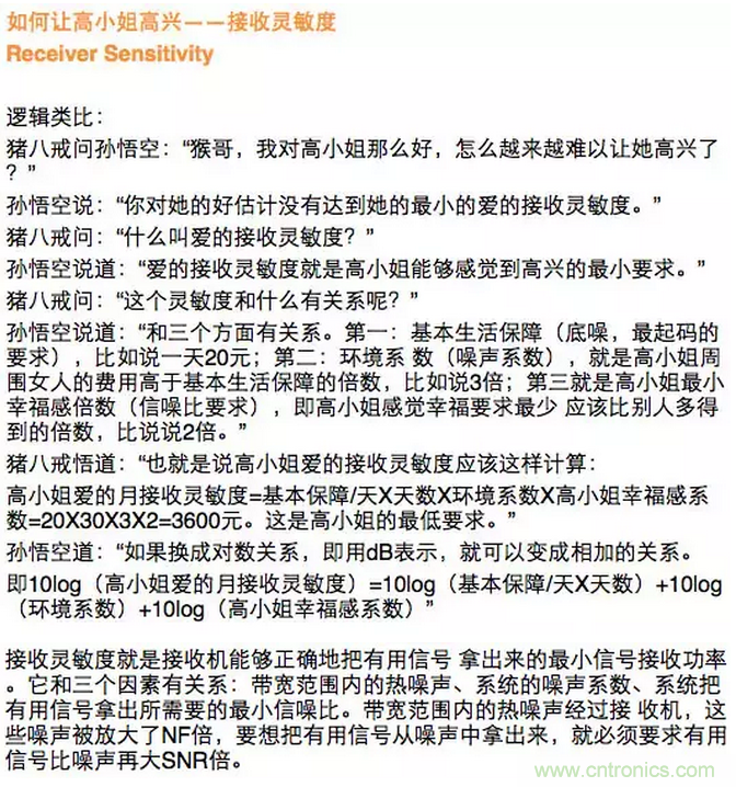 這樣比喻無(wú)線通信中的那些專(zhuān)業(yè)術(shù)語(yǔ)，也是沒(méi)誰(shuí)了