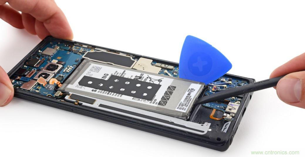 三星Note 8拆解，模塊化+分離式設(shè)計成趨勢？