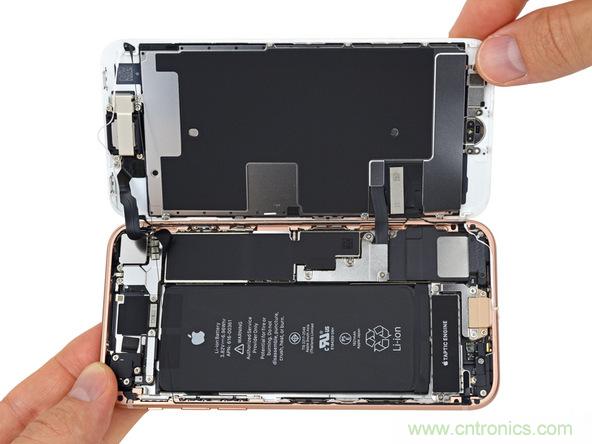 iPhone 8首拆：無(wú)線(xiàn)充電版本的iPhone 7？