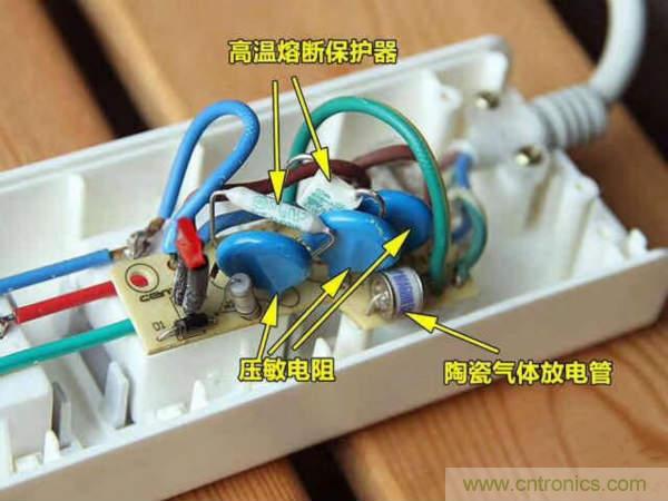 電源插座如何防雷？巧用壓敏電阻&陶瓷氣體放電管