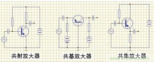 什么是共集、共基、共射放大器？如何分辨3類放大器