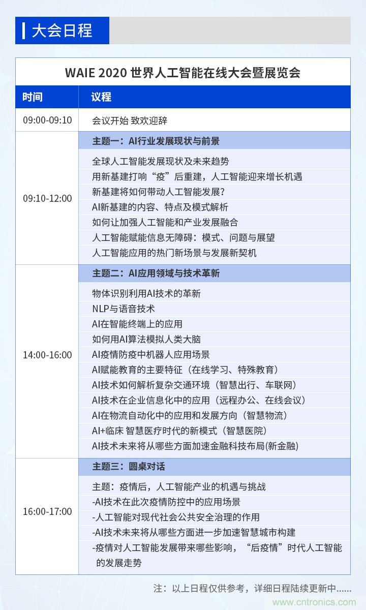燃AI引擎，WAIE 2020世界人工智能大會震撼來襲！