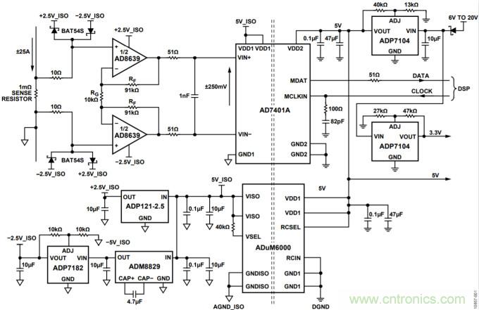 集成隔離式電源、用于太陽能光伏轉(zhuǎn)換器的完全隔離式電流檢測電路