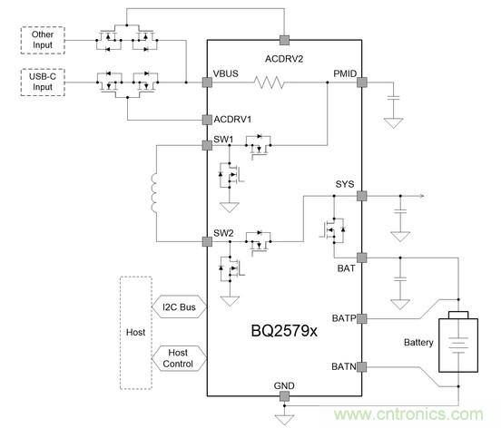 Buck-Boost集成電路提供更快的充電速度，更長的電池壽命