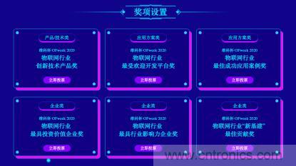 投票開始啦！“‘維科杯’2020（第五屆）中國物聯(lián)網(wǎng)行業(yè)年度評(píng)選”大獎(jiǎng)將花落誰家？