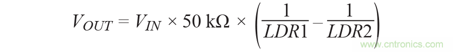你有沒有試過用儀表放大器測量兩個光源的相對強(qiáng)度？