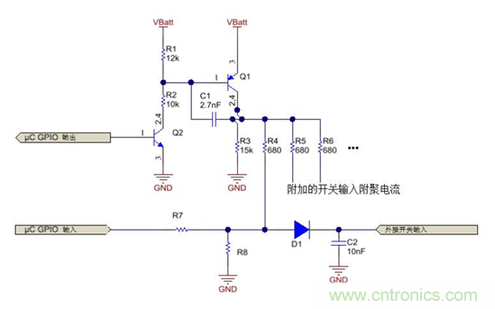 多開關(guān)檢測接口：為實(shí)現(xiàn)更小型、更高效設(shè)計(jì)集成化功能