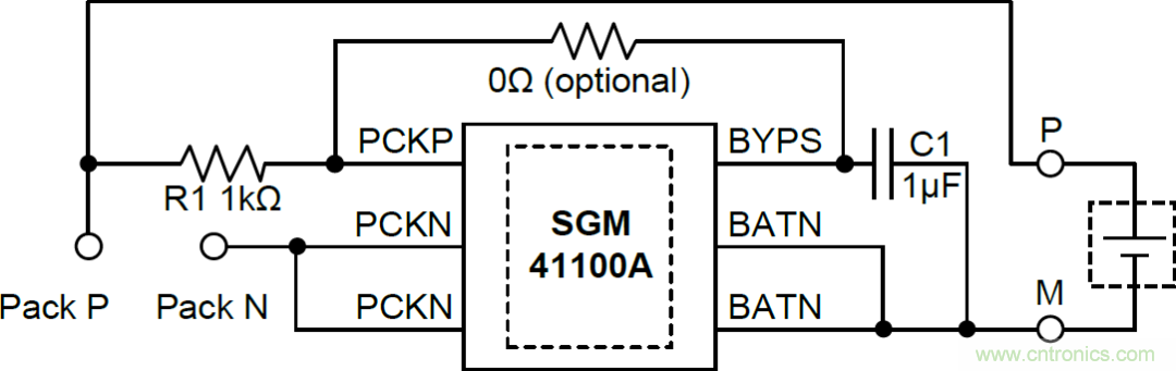 小封裝、微功耗小微電池保護器SGM41100A