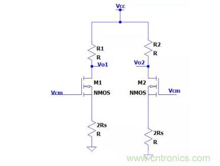 關(guān)于差分輸入電路和共模信號，差模信號關(guān)系的理解