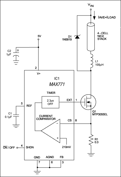 升壓DC-DC穩(wěn)壓器轉(zhuǎn)換為電流源進行電池充電 升壓DC-DC穩(wěn)壓器轉(zhuǎn)換為電流源進行電池充電