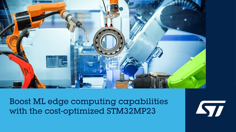 ST 推出 STM32MP23高性?xún)r(jià)比MPU，搭載兩個(gè)Arm Cortex-A35處理器核心