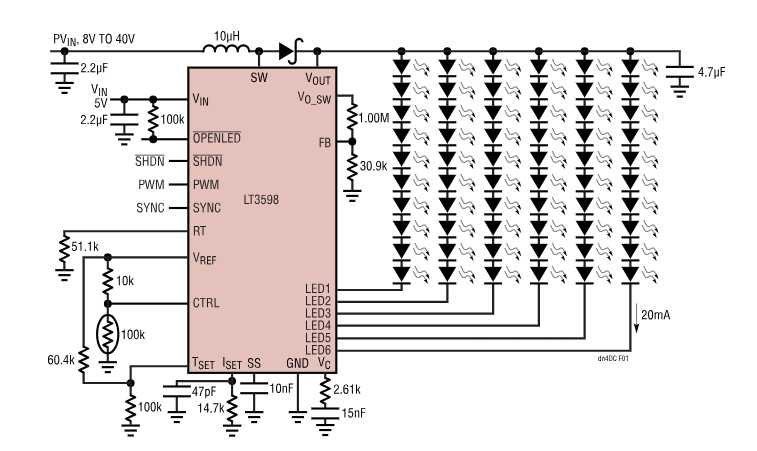 精簡LED驅動設計，降低LCD背光系統(tǒng)成本