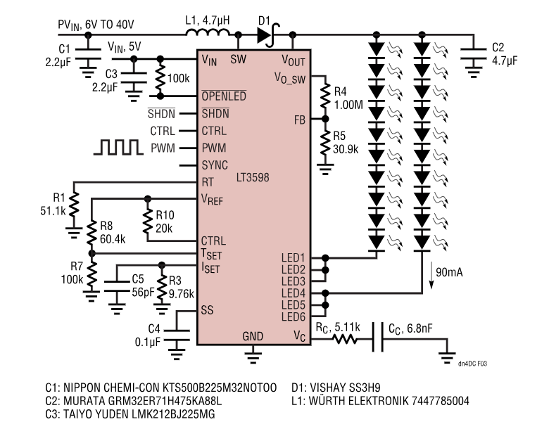 精簡LED驅動設計，降低LCD背光系統(tǒng)成本